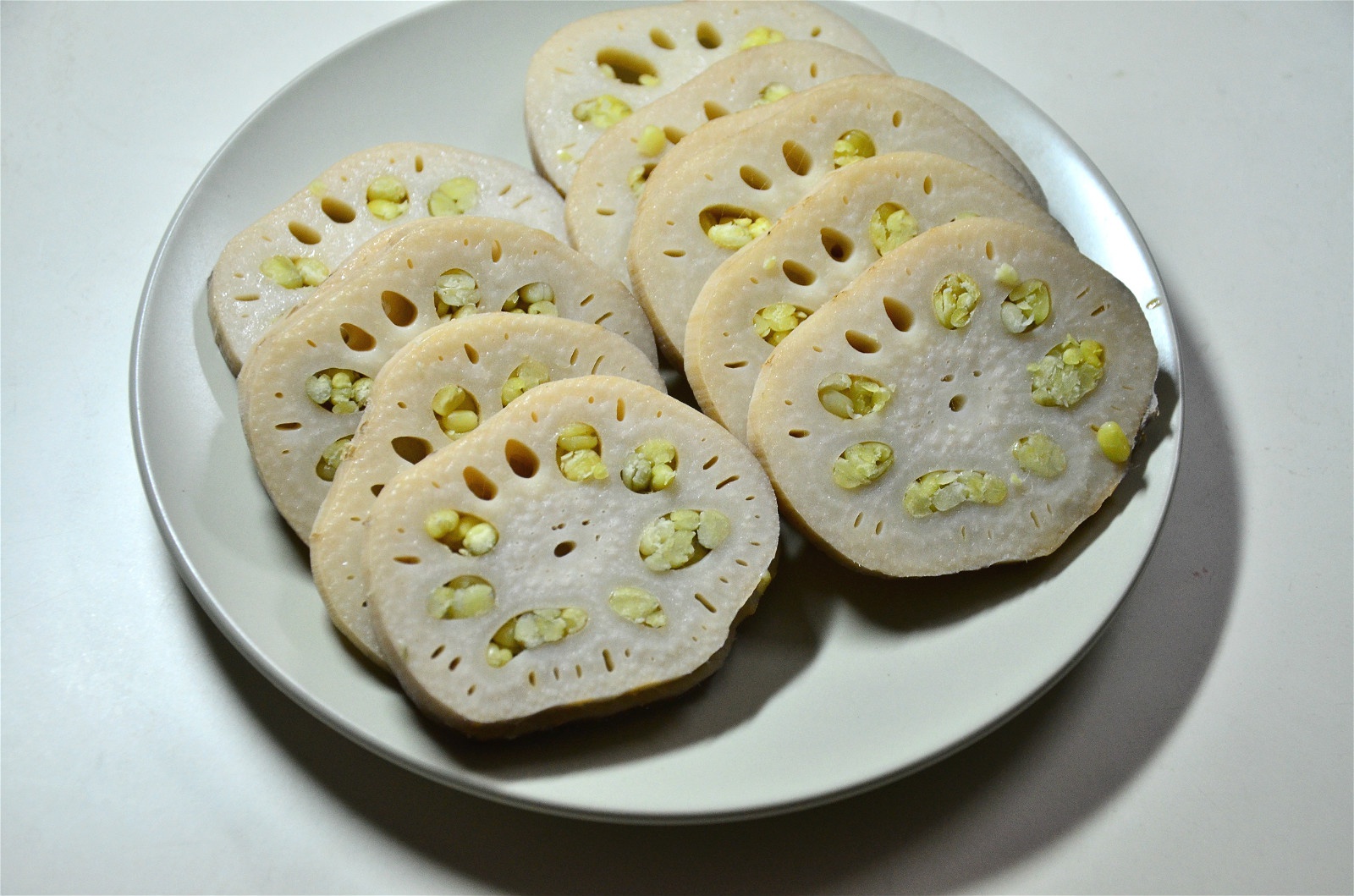 绿豆酿莲藕
