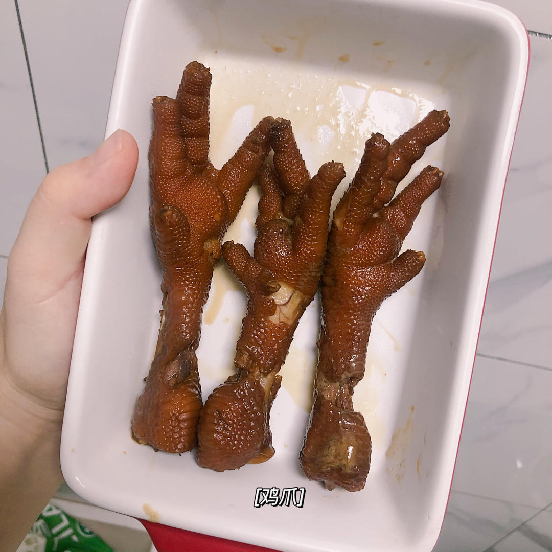 超级好吃的卤鸡爪(张亮卤世界方子)