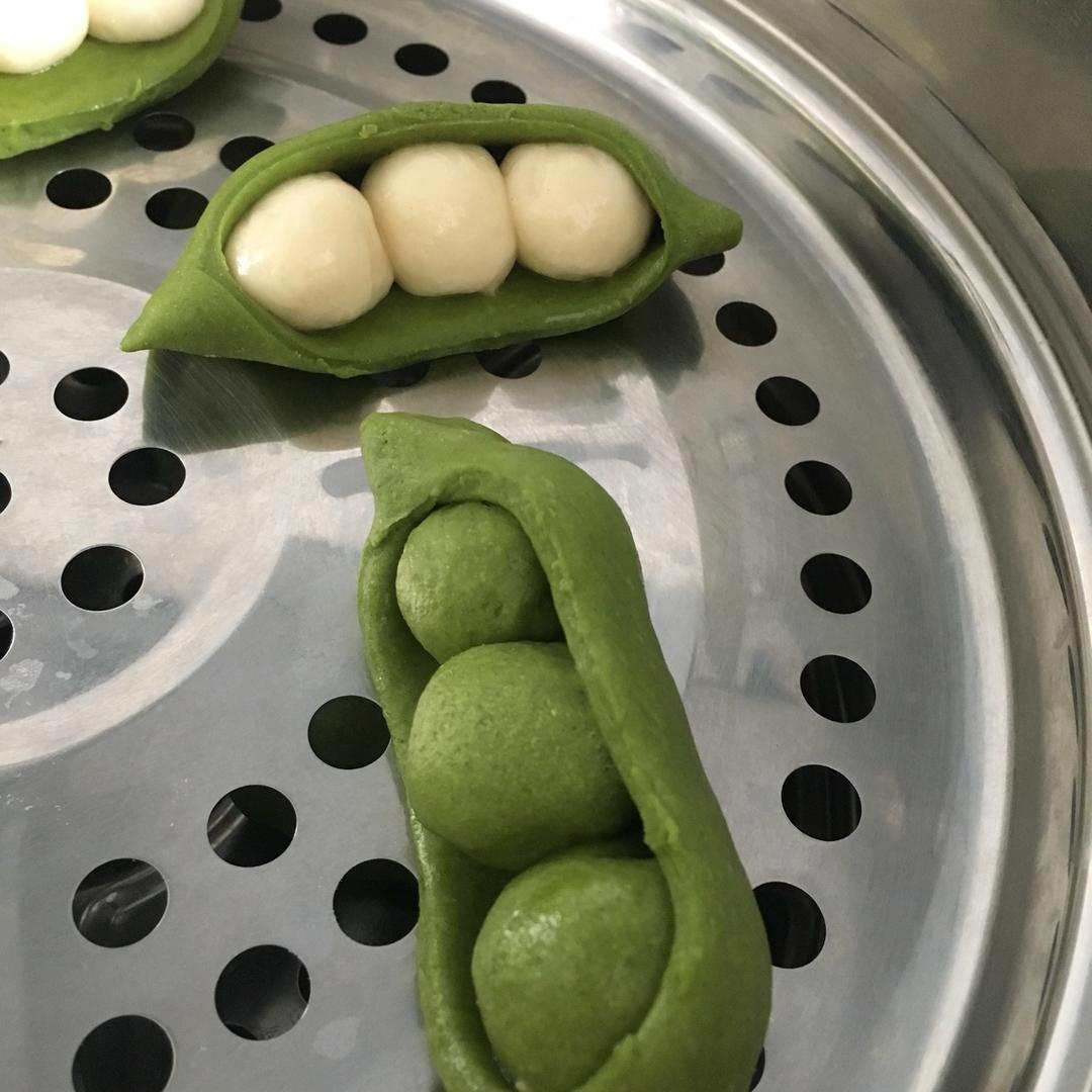 豌豆荚馒头