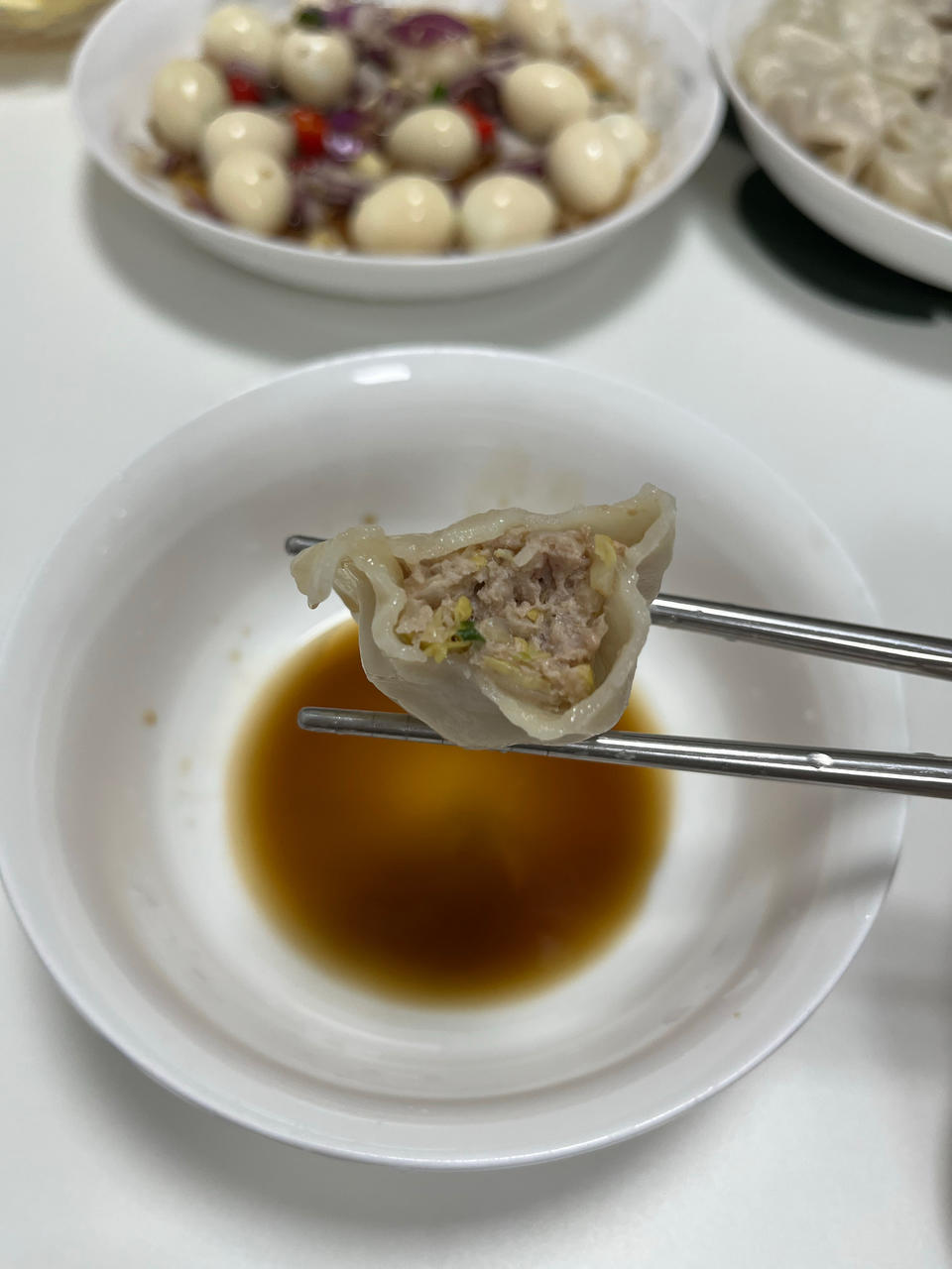 手工揉面三分钟，又韧又薄又好包的饺子皮