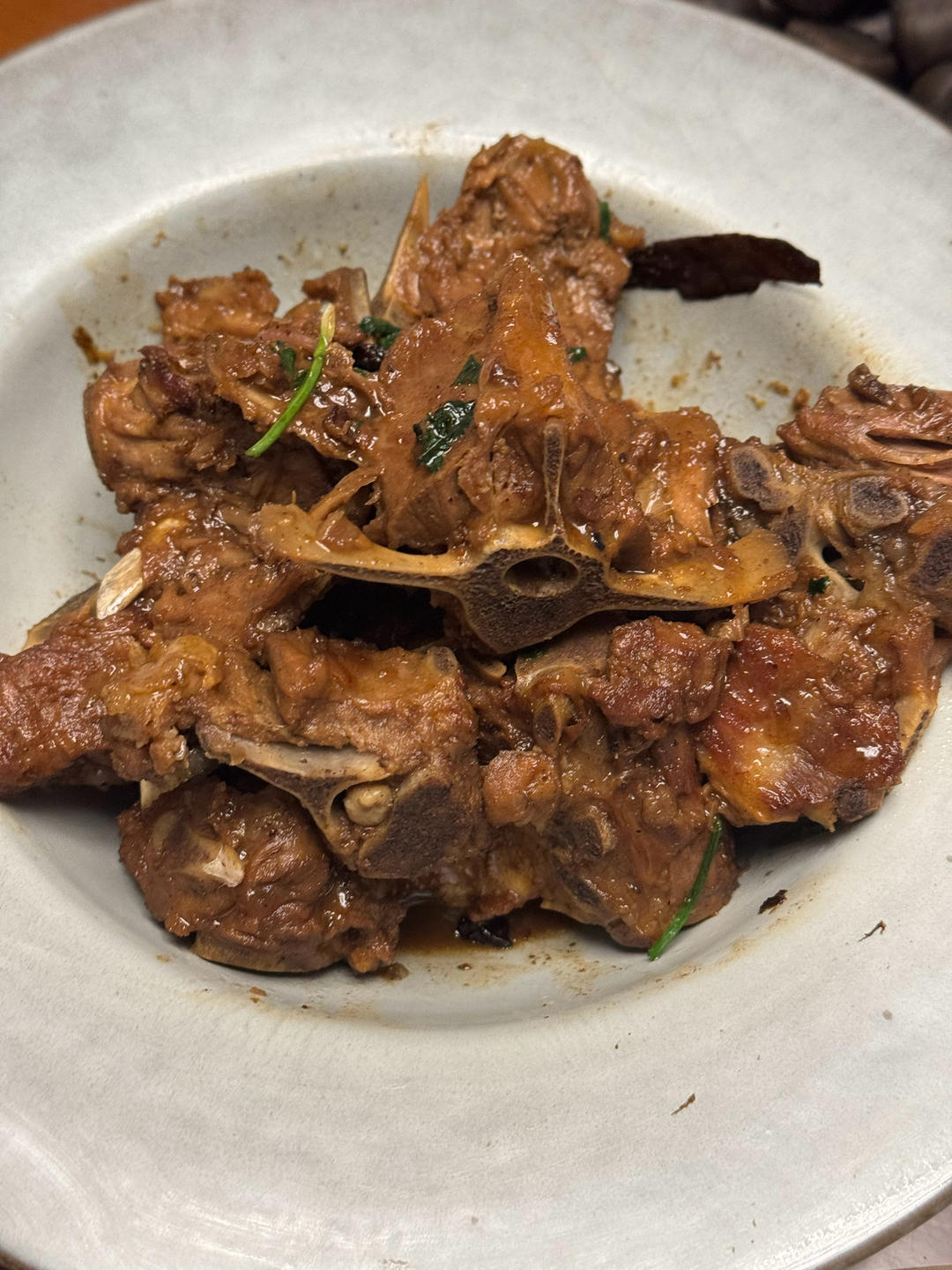 红烧羊蝎子（年夜饭）