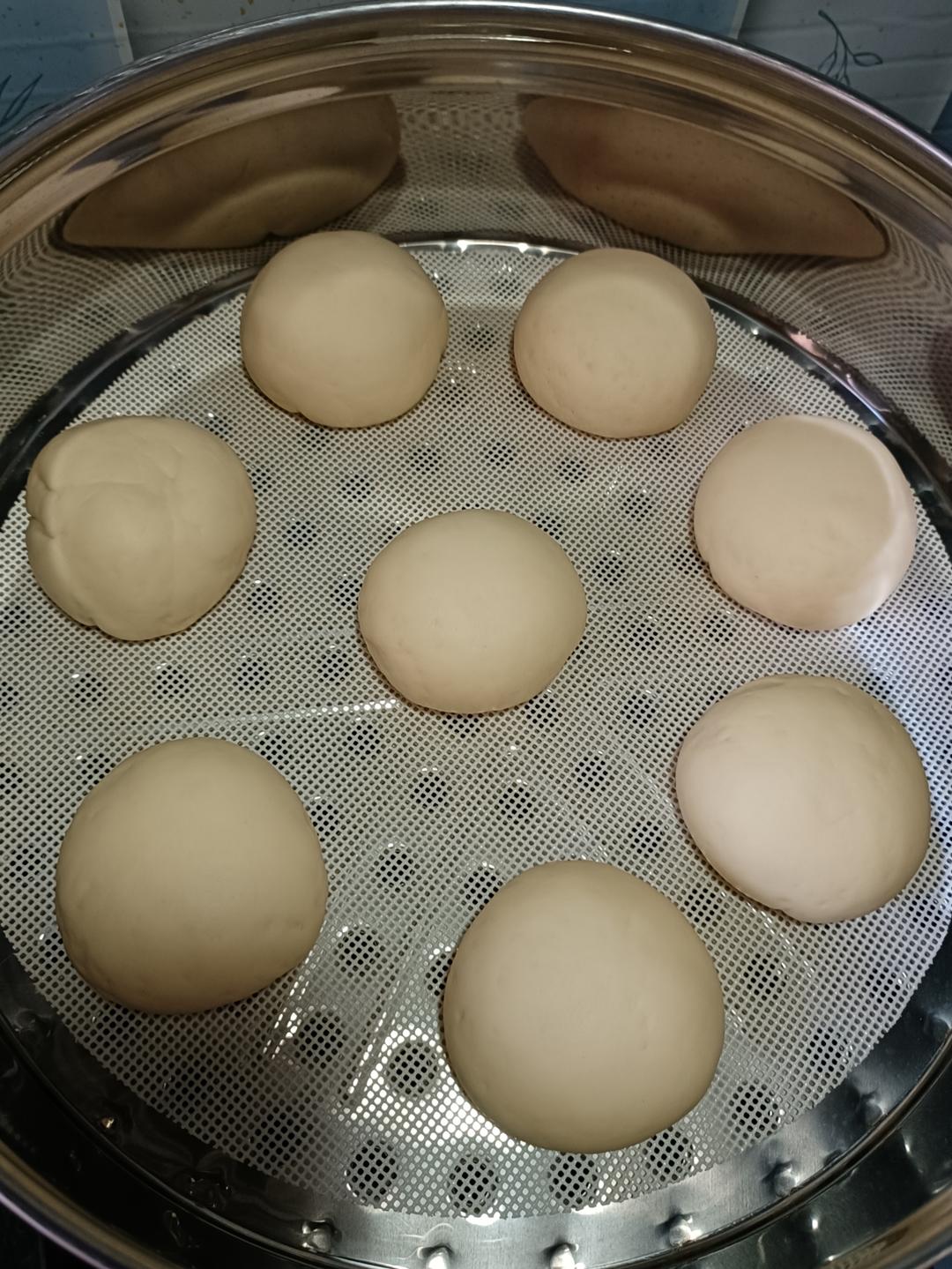 不加一滴水的奶香开花大馒头