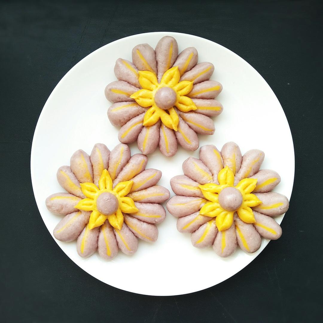 菊花馒头