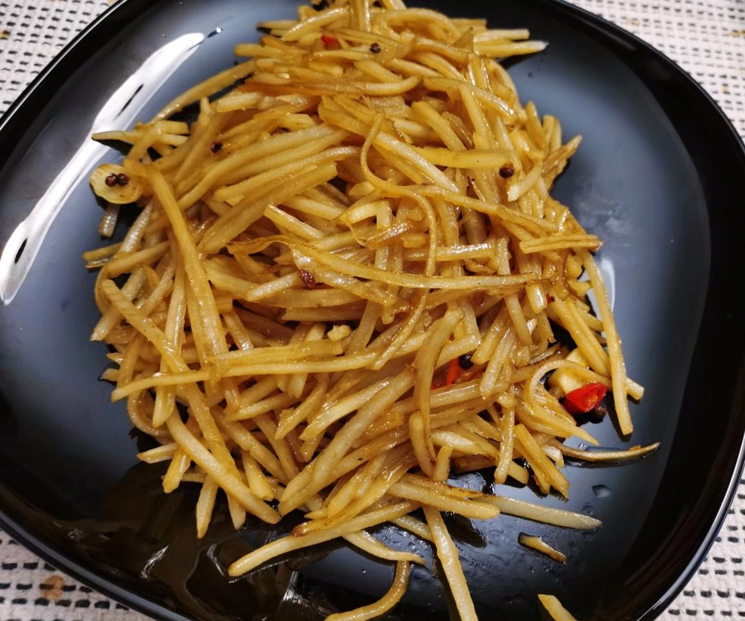 🌶️5分钟搞定“酸辣土豆丝”超级好吃开胃