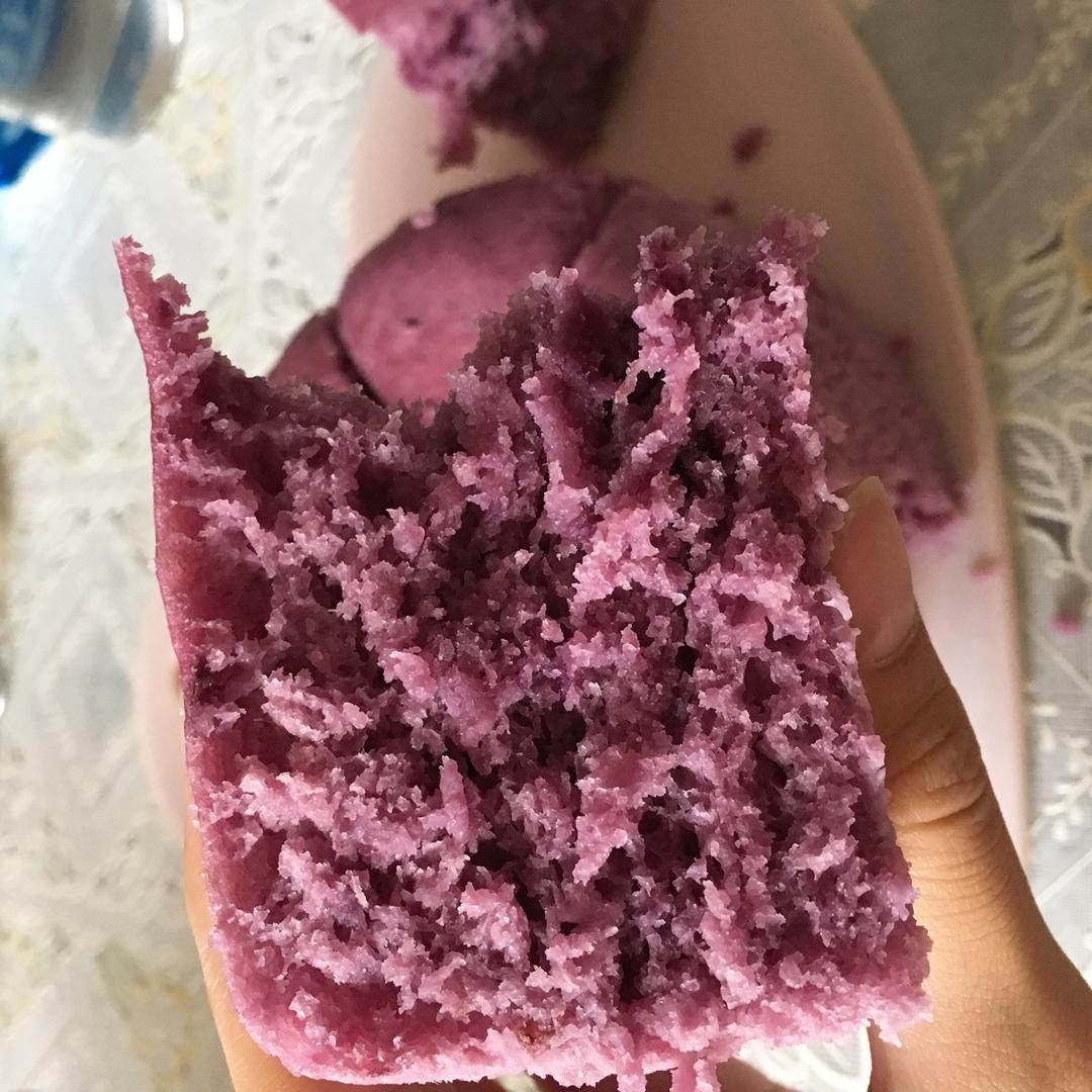 紫薯发糕