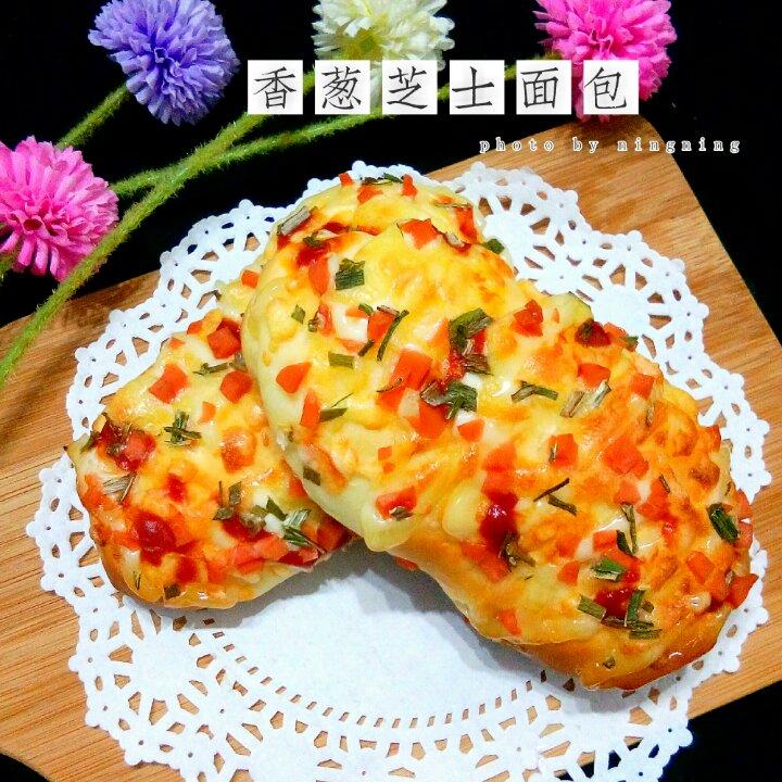 葱香芝士面包