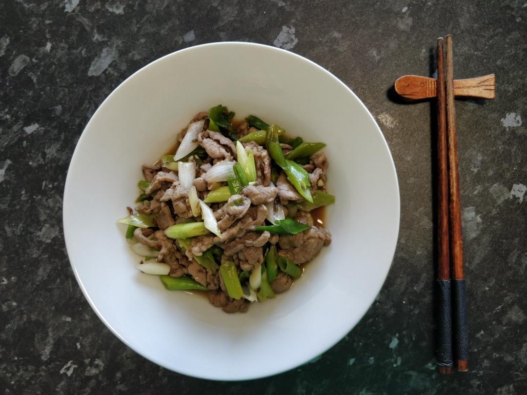 葱爆羊肉