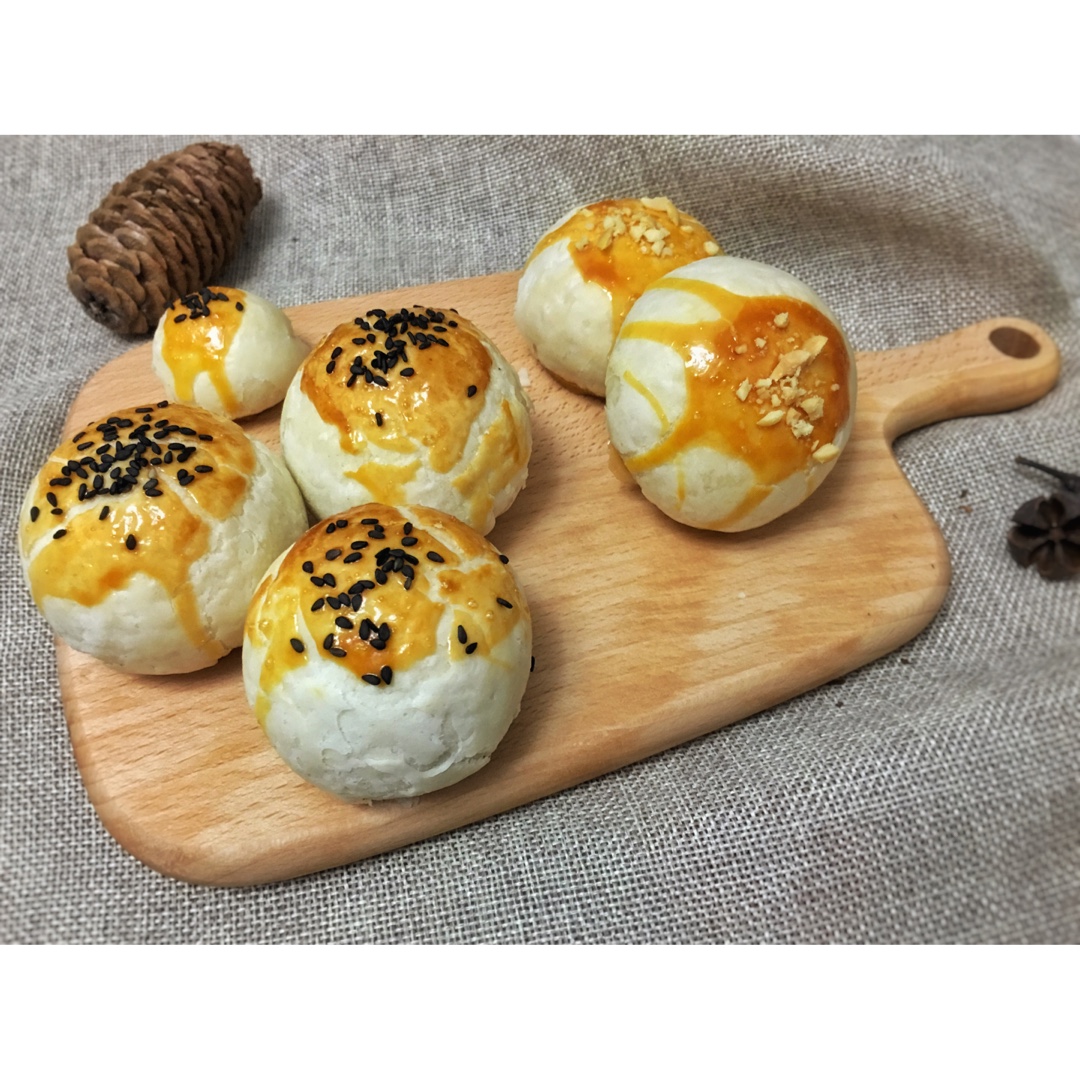 蛋黄酥&网红麻薯蛋黄酥---半圆天地盖包装调整方