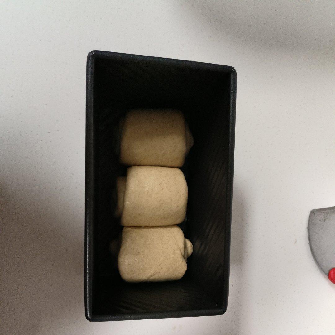 100%全麦酸奶吐司 纯全麦 波兰种