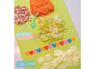 蟹黄酱🦀️芝士流心🧀️饭团🍙的做法 步骤2