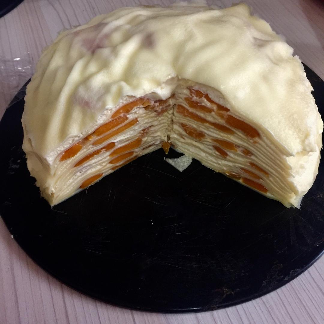 芒果千层蛋糕，100%成功告别煎皮无能