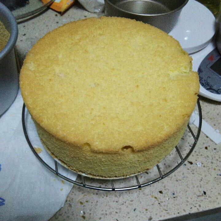 戚风蛋糕8寸超级详细版