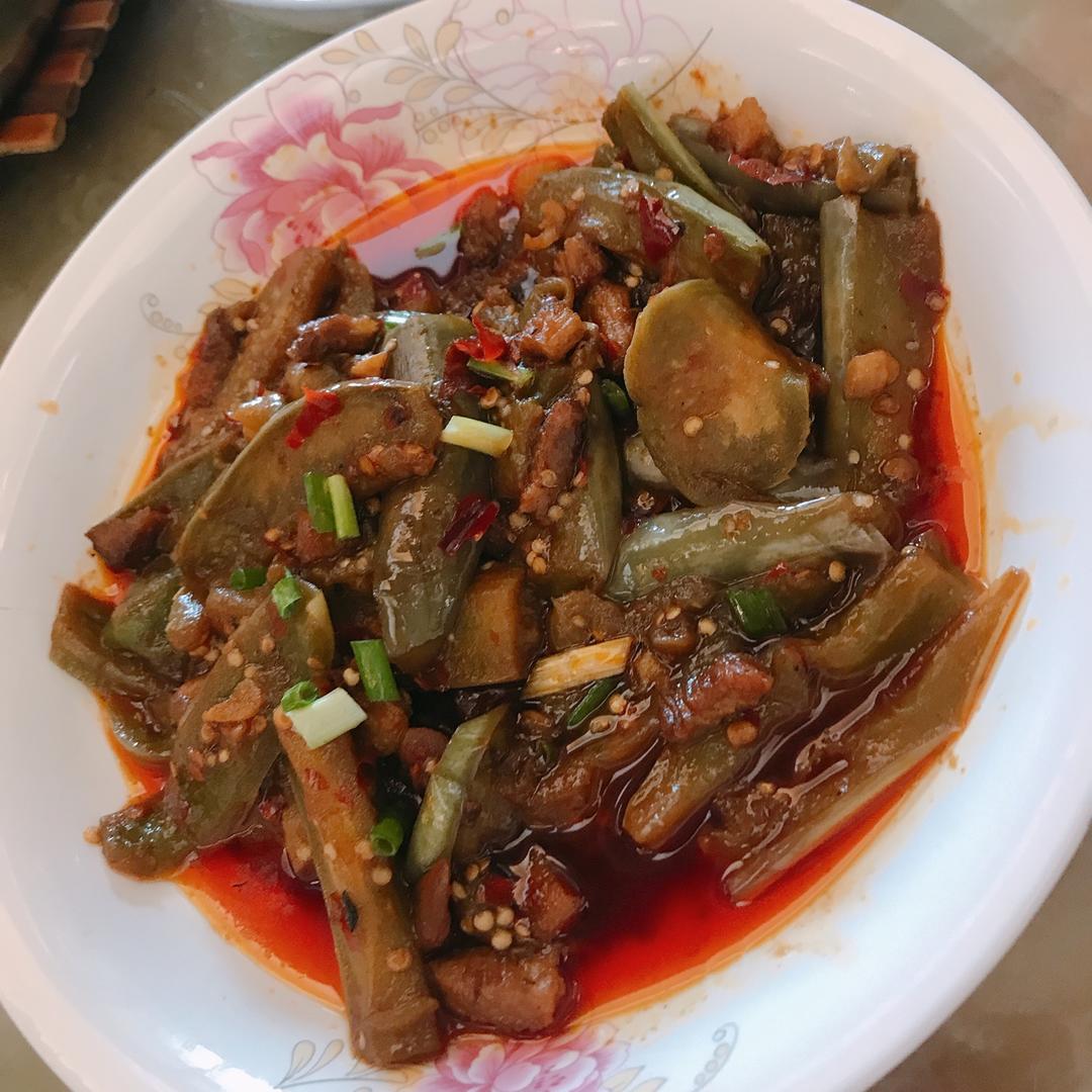 红烧肉沫茄子