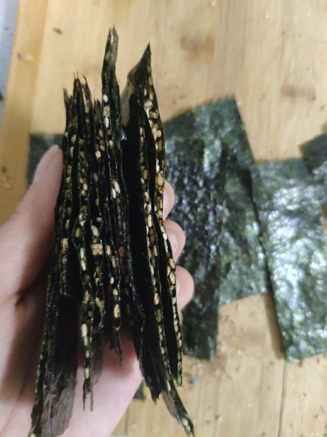芝麻夹心海苔【操作简单的酱料】