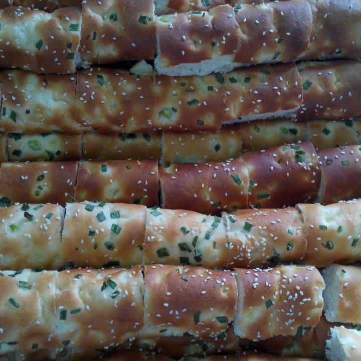 香葱肉松面包卷