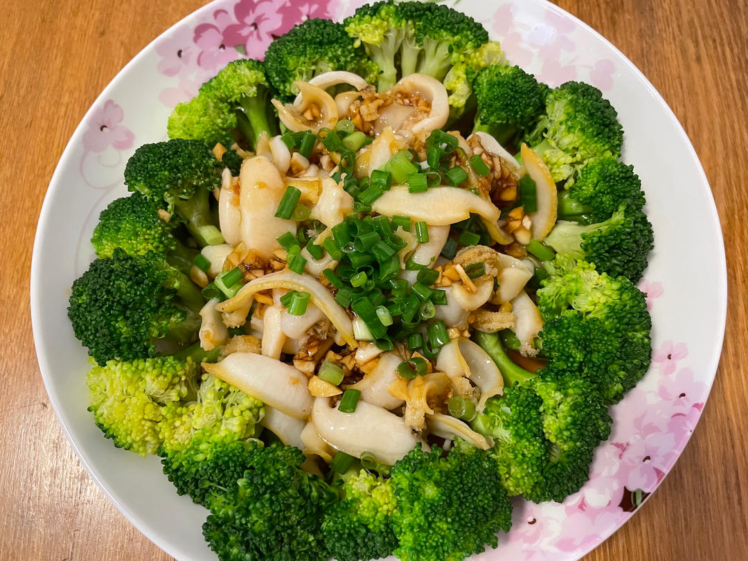 葱头油鲍鱼片