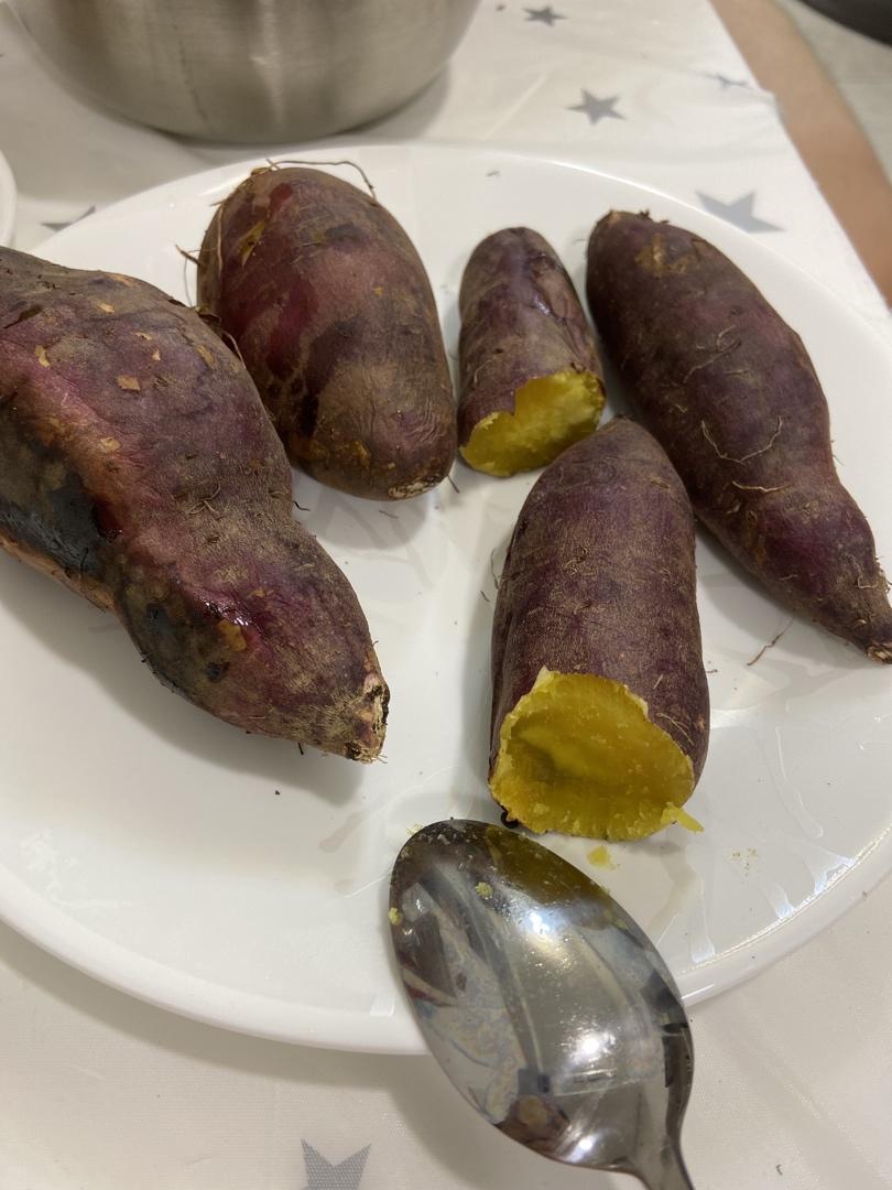 烤箱烤红薯