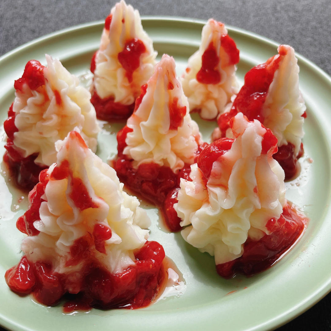 超级简单的蓝莓山药