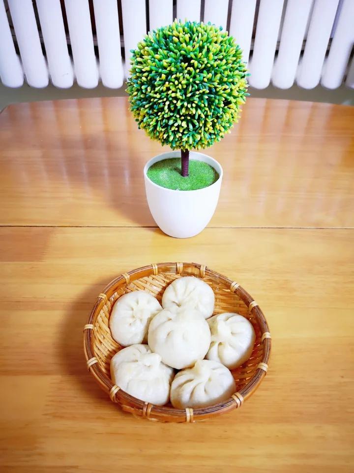 圆葱牛肉馅包子