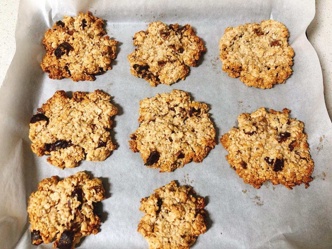 🔥酥掉渣的燕麦饼干🍪
