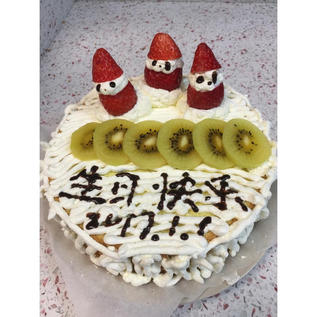 圣诞生日蛋糕