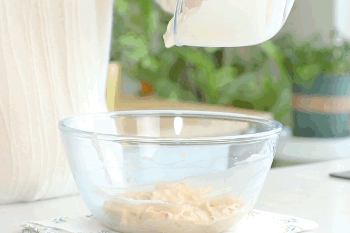 纯奶手撕吐司的做法 步骤1