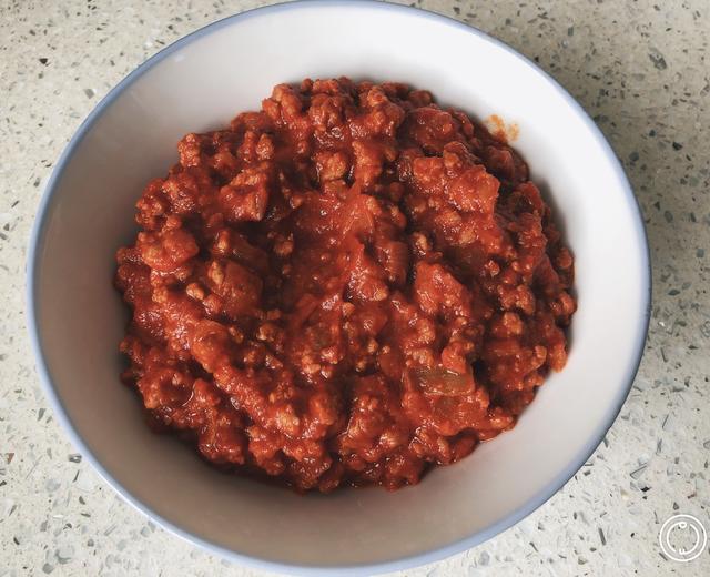 简单万能番茄肉酱—意面米饭伴侣的做法