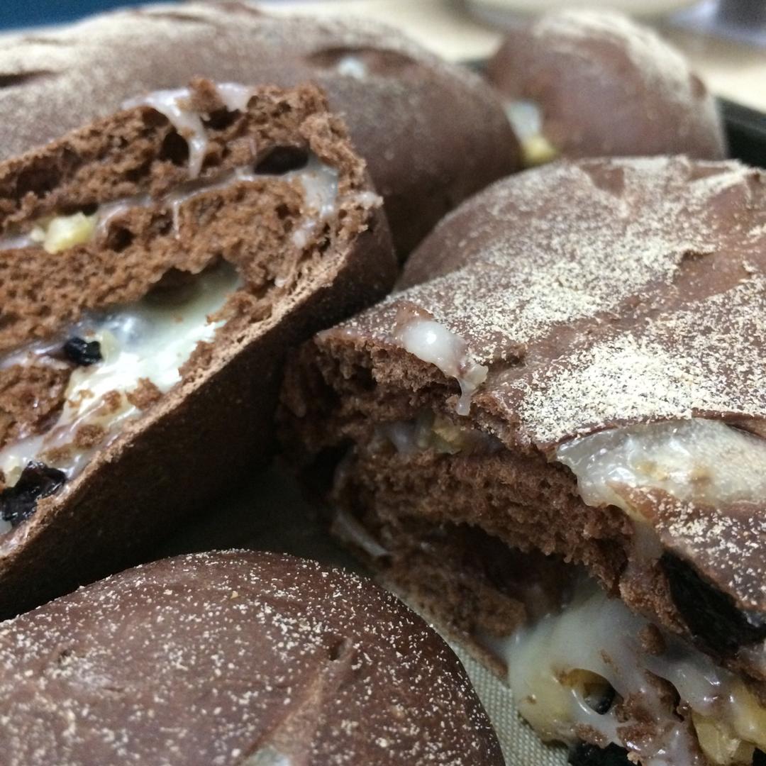 麻薯夹心可可（抹茶）软欧