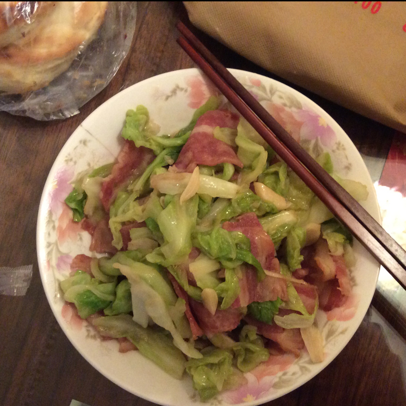 培根圆白菜