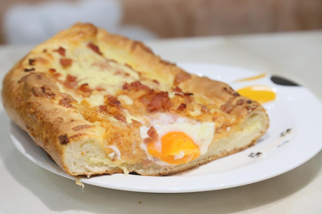 土豆培根芝士面包船（Khachapuri）的做法 步骤12