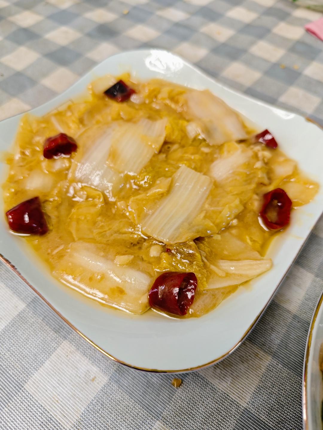 爆下饭的酸辣白菜（零难度）