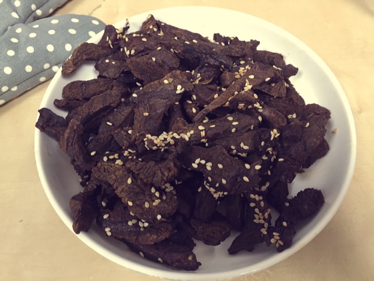 自制烤箱牛肉干