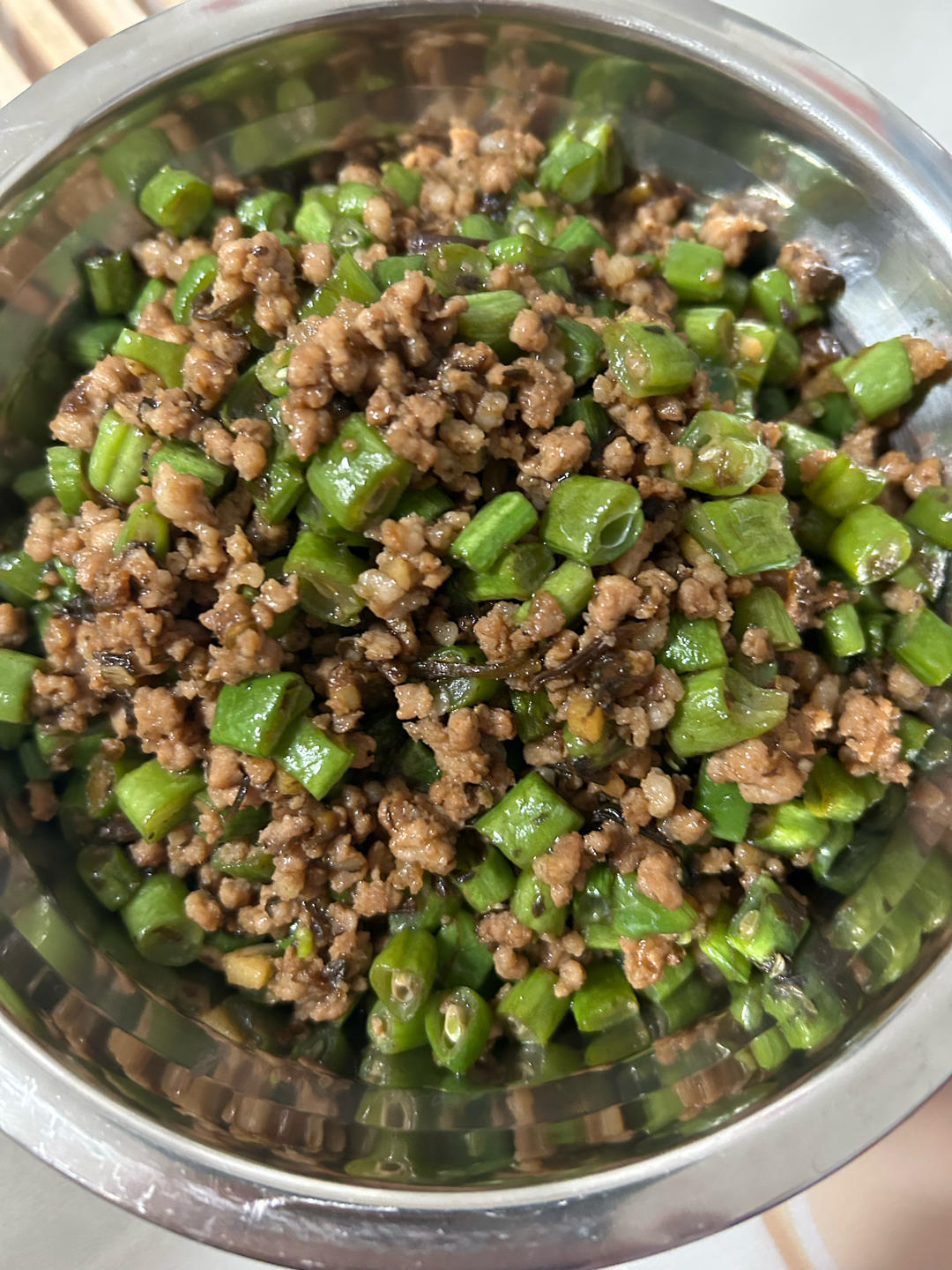 橄榄菜四季豆