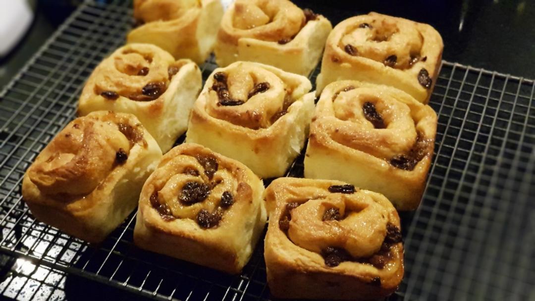 切尔西螺旋形果子面包