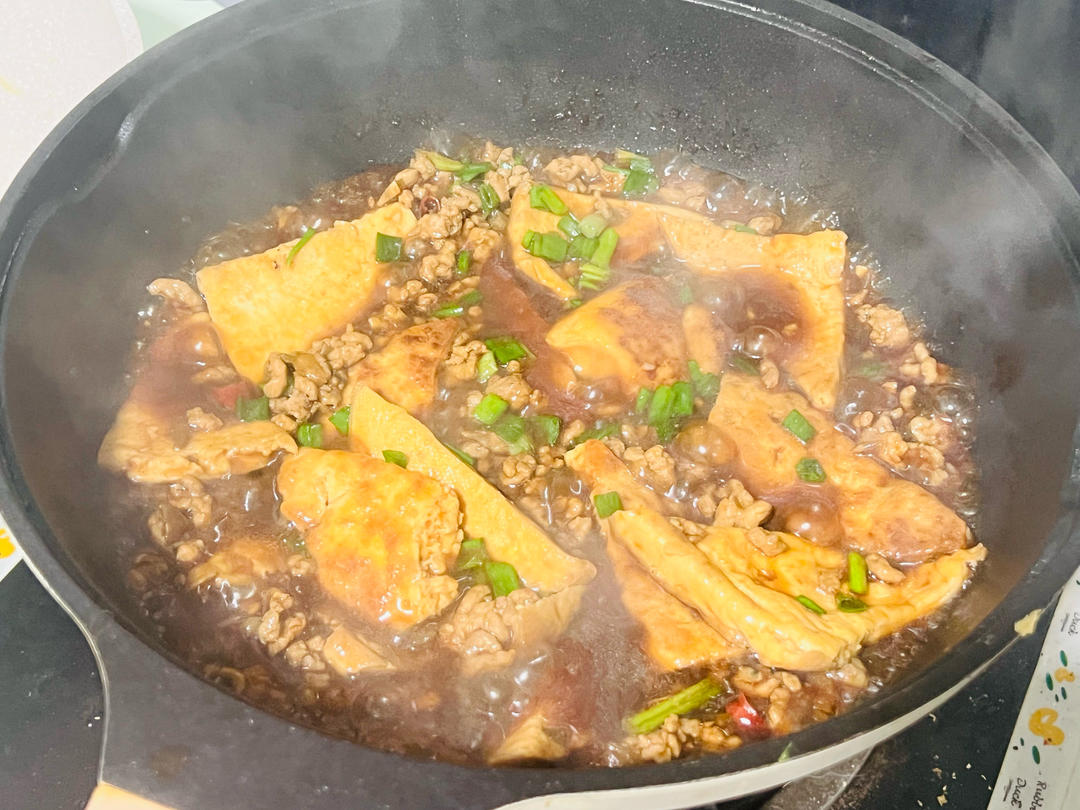 肉沫香煎豆腐