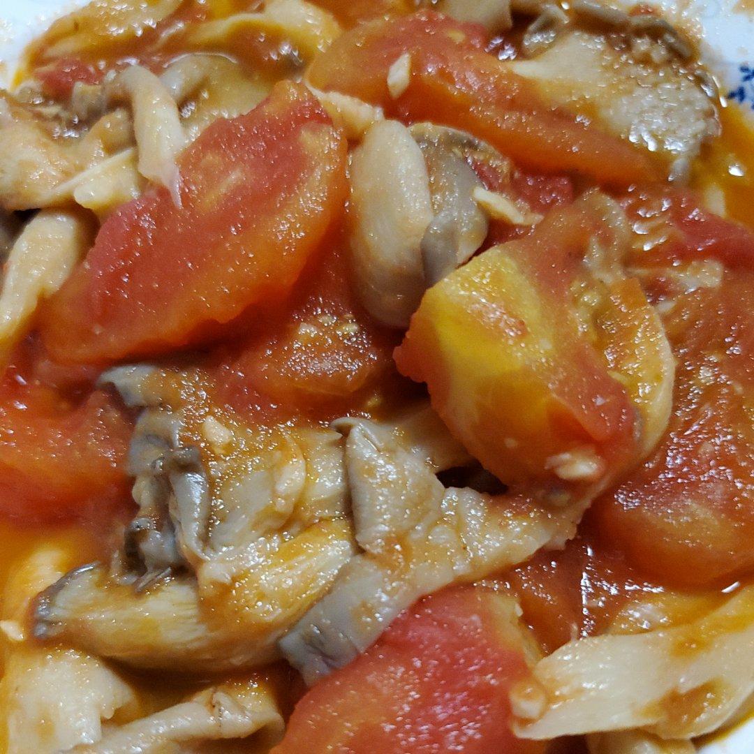 西红柿菜谱5⃣️-素炒平菇（少油多汁，适合拌饭）