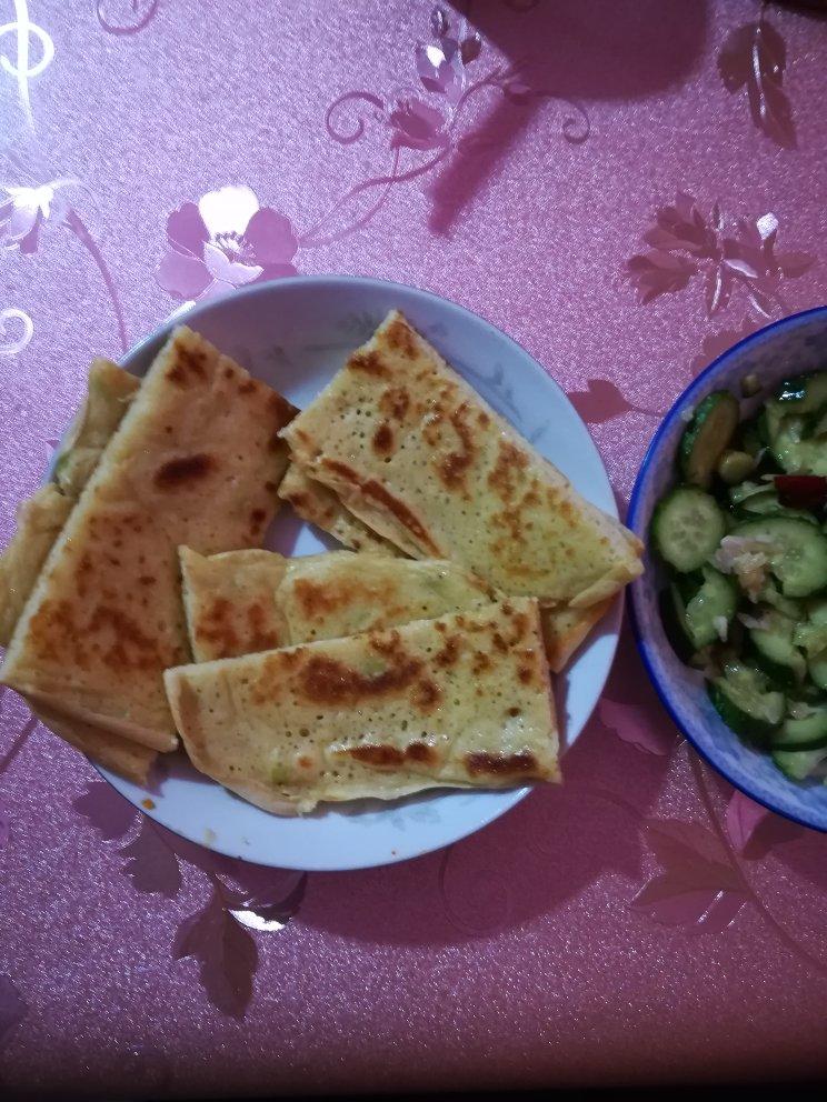 发面葱油酥饼