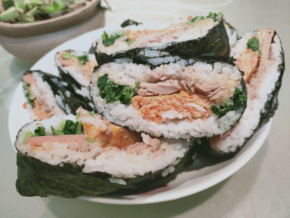 高颜值海苔饭团