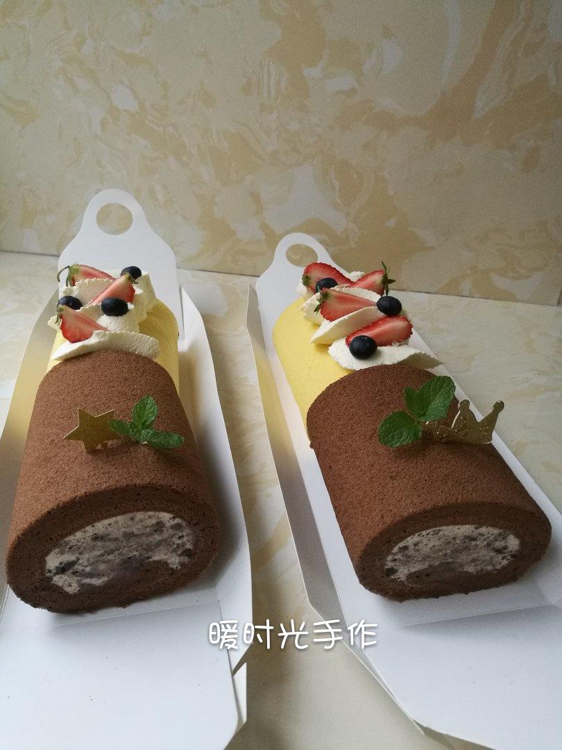 奥利奥咸奶油巧克力卷