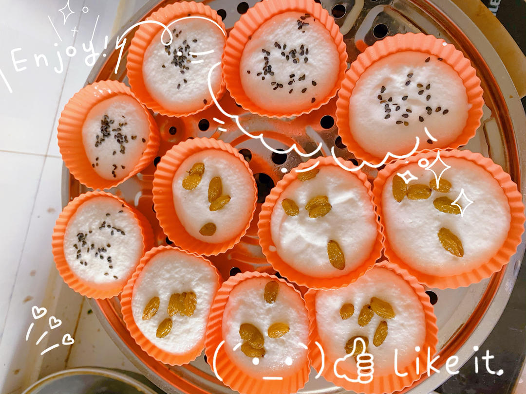 大米发糕（简单易做）