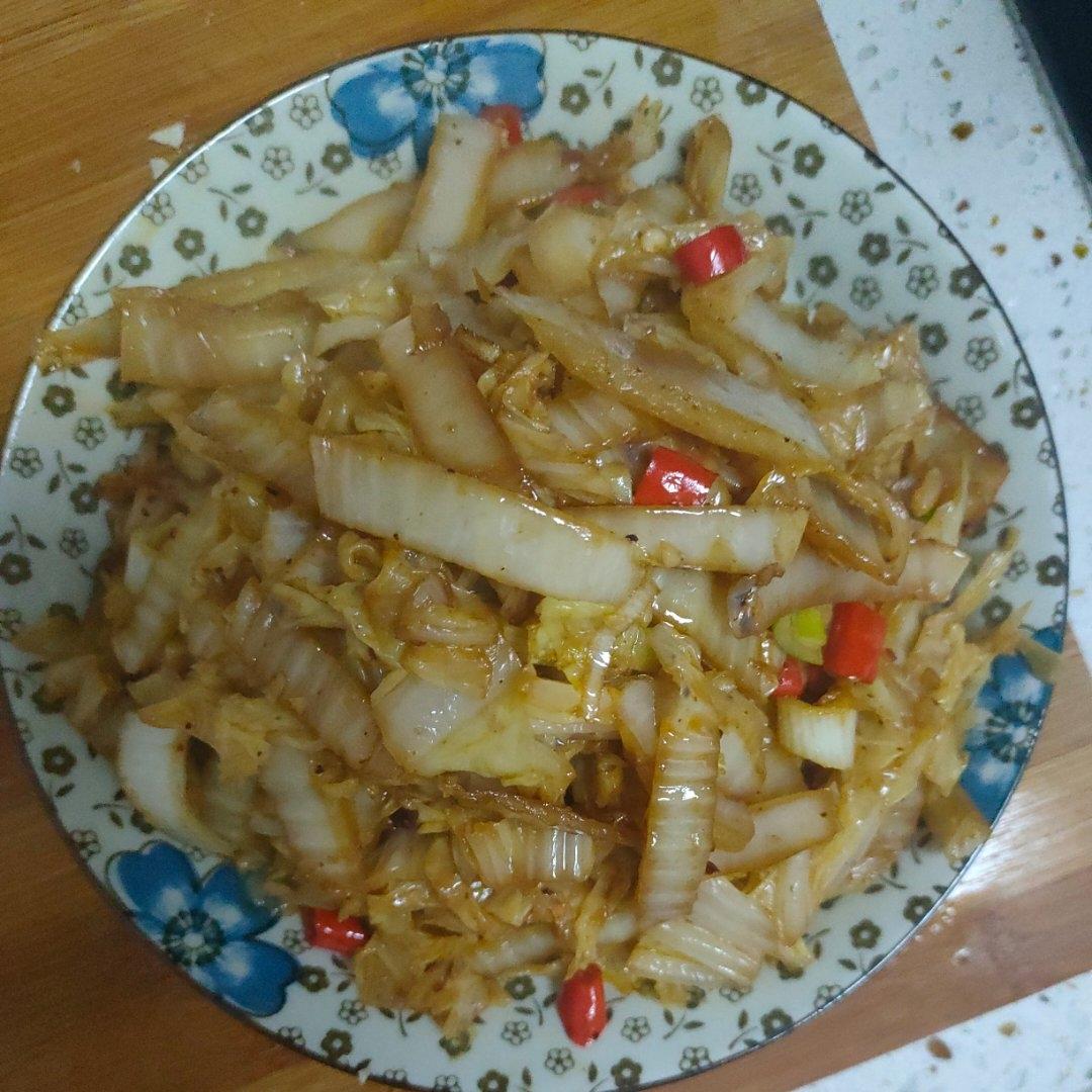 爆下饭的酸辣白菜（零难度）