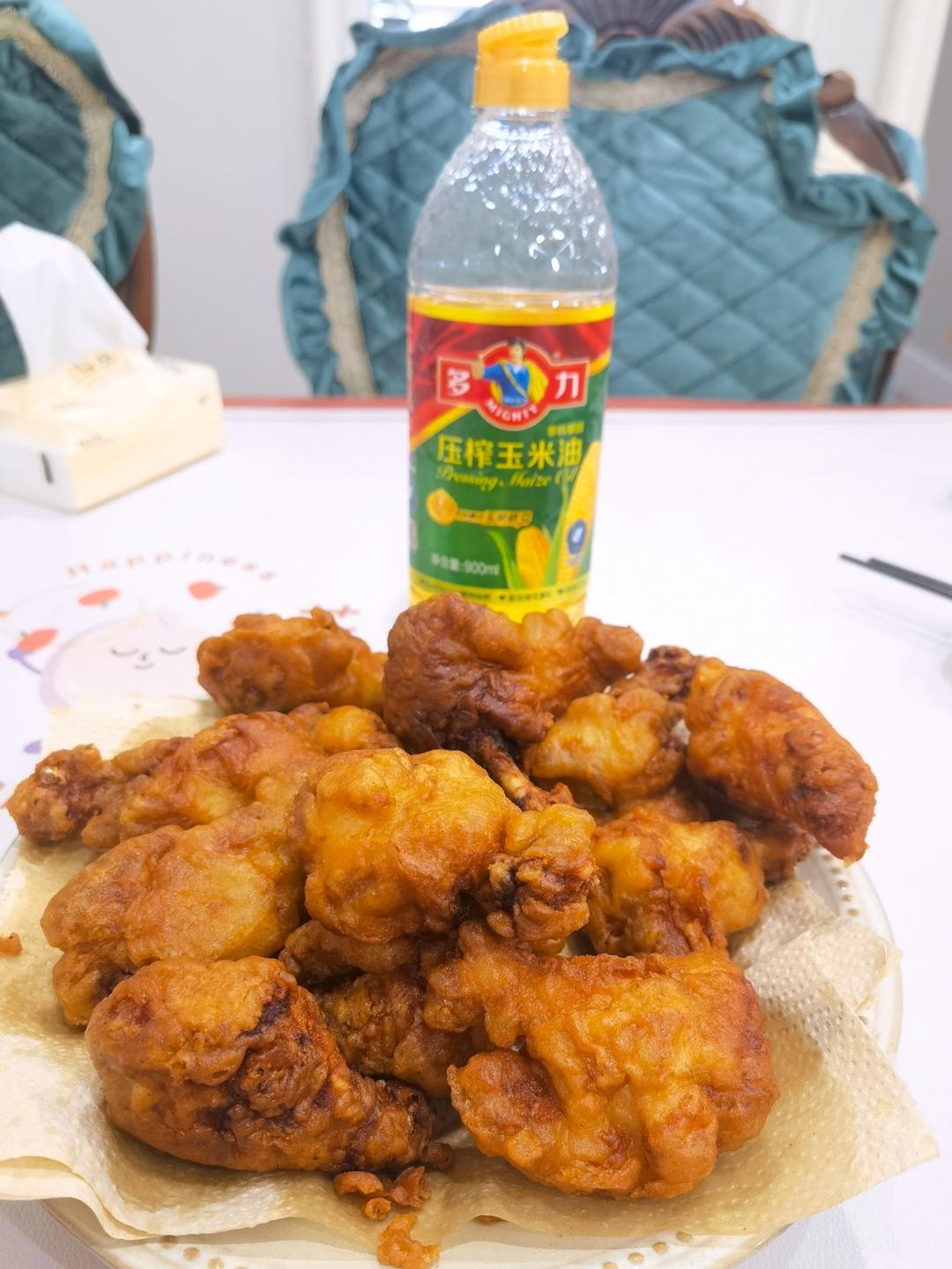 超满足的双拼无骨炸鸡