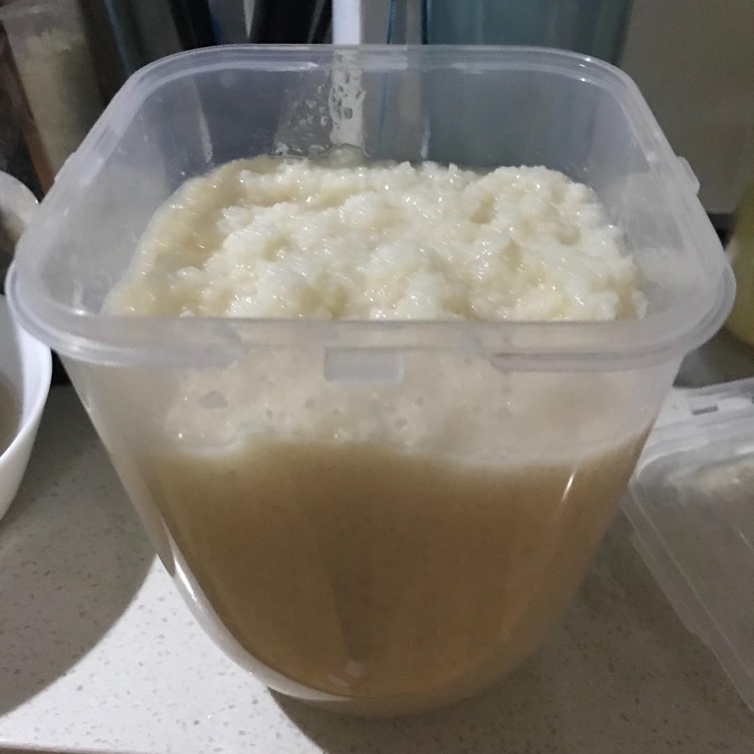 美的面包机自制醪糟