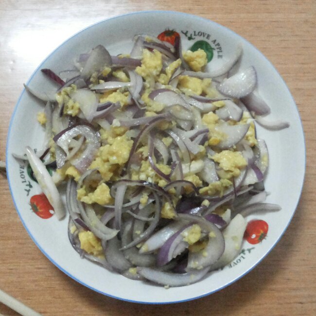 洋葱炒蛋
