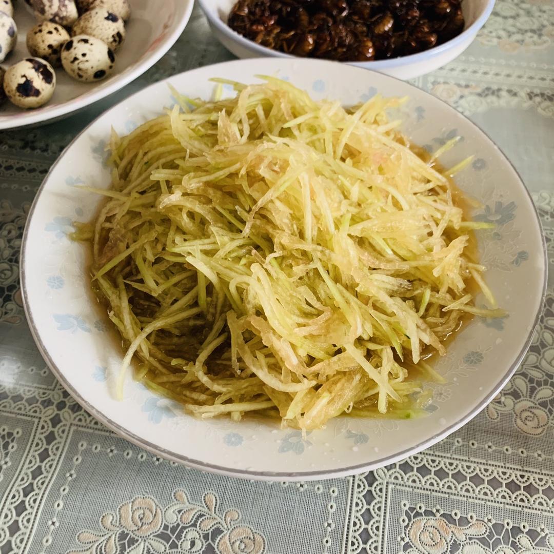 生拌西瓜皮