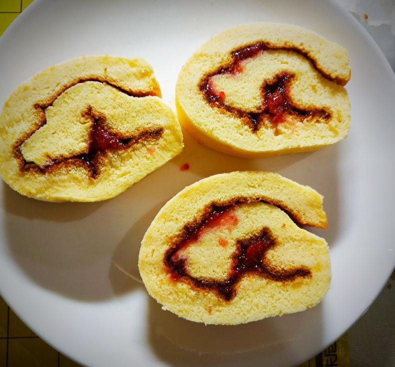 原味基础蛋糕卷(小五卷)