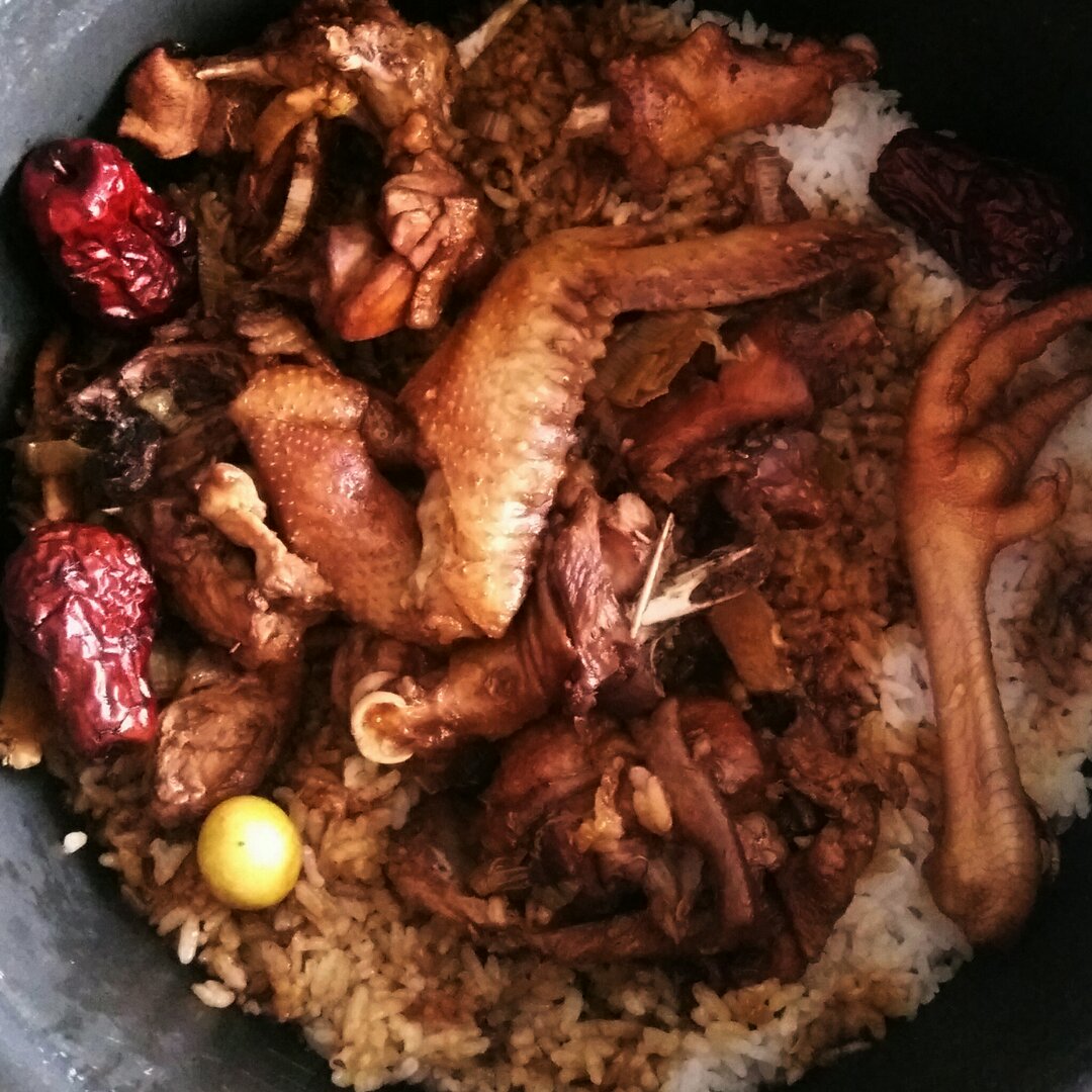 快手美味—电饭煲焗鸡饭
