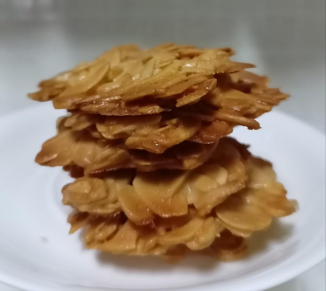 杏仁瓦片（低糖健康版）