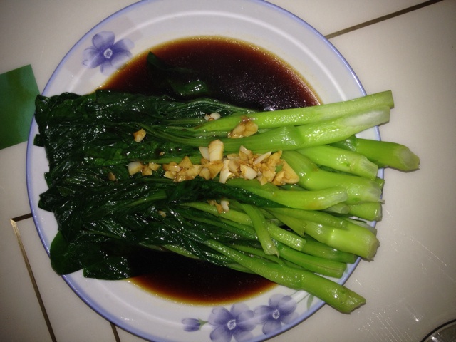白灼菜心