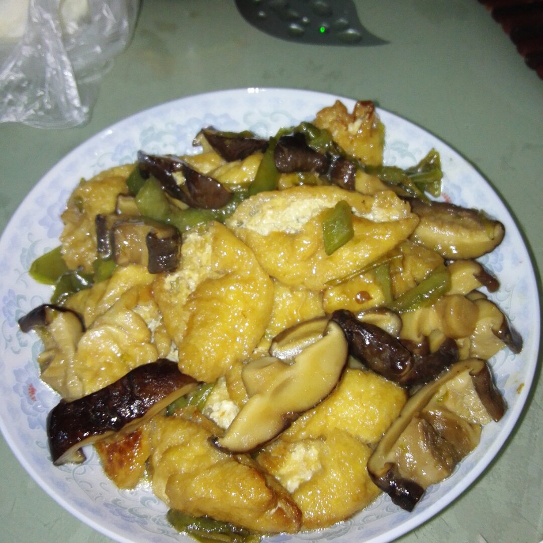 香菇油豆腐